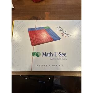 Math U See Manipulatives Integer Block Kit - Homeschooling Set